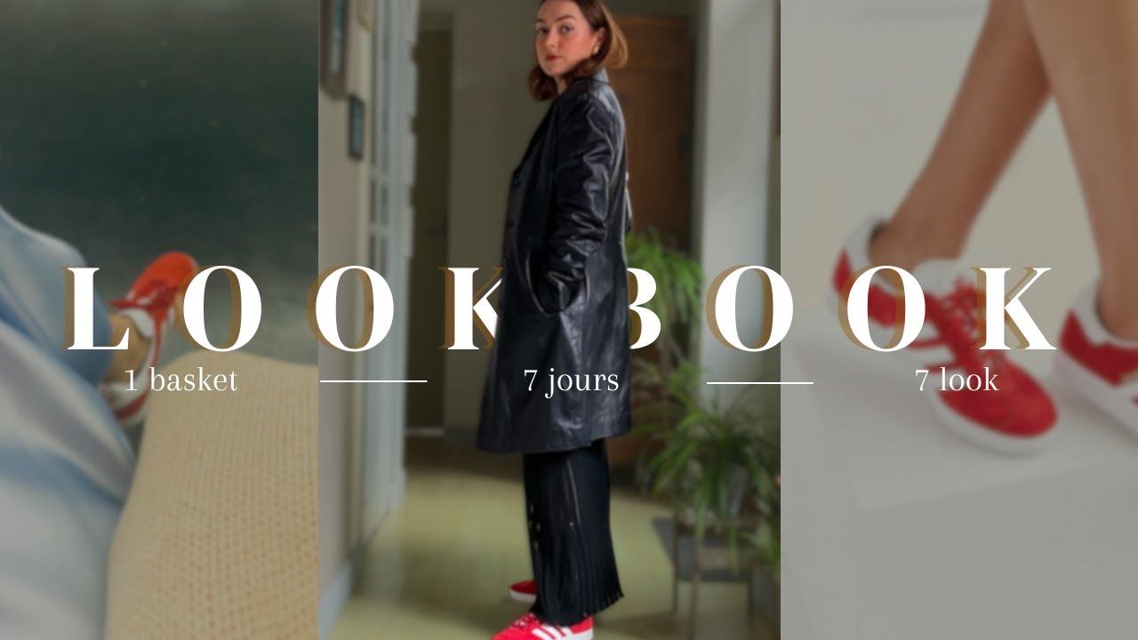 7 FAÇONS DE PORTER DES BASKET ROUGE  ✨