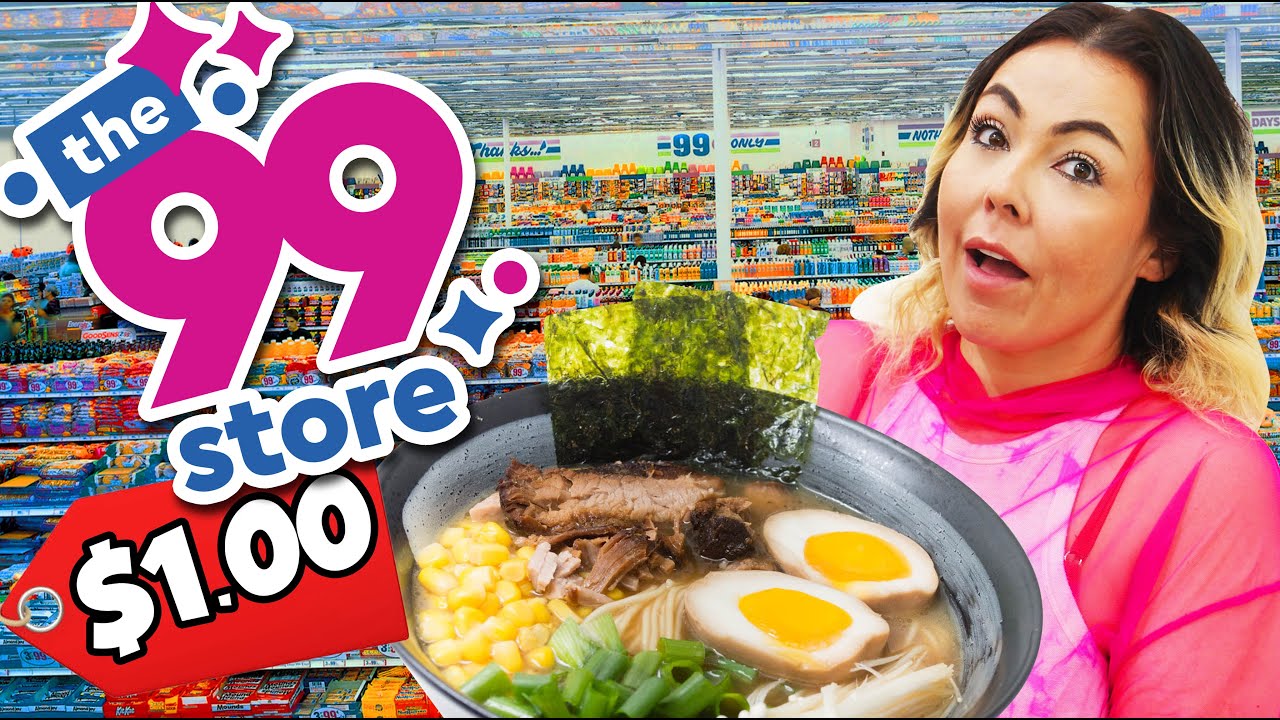 COOKING GOURMET meals from the 99 CENTS store