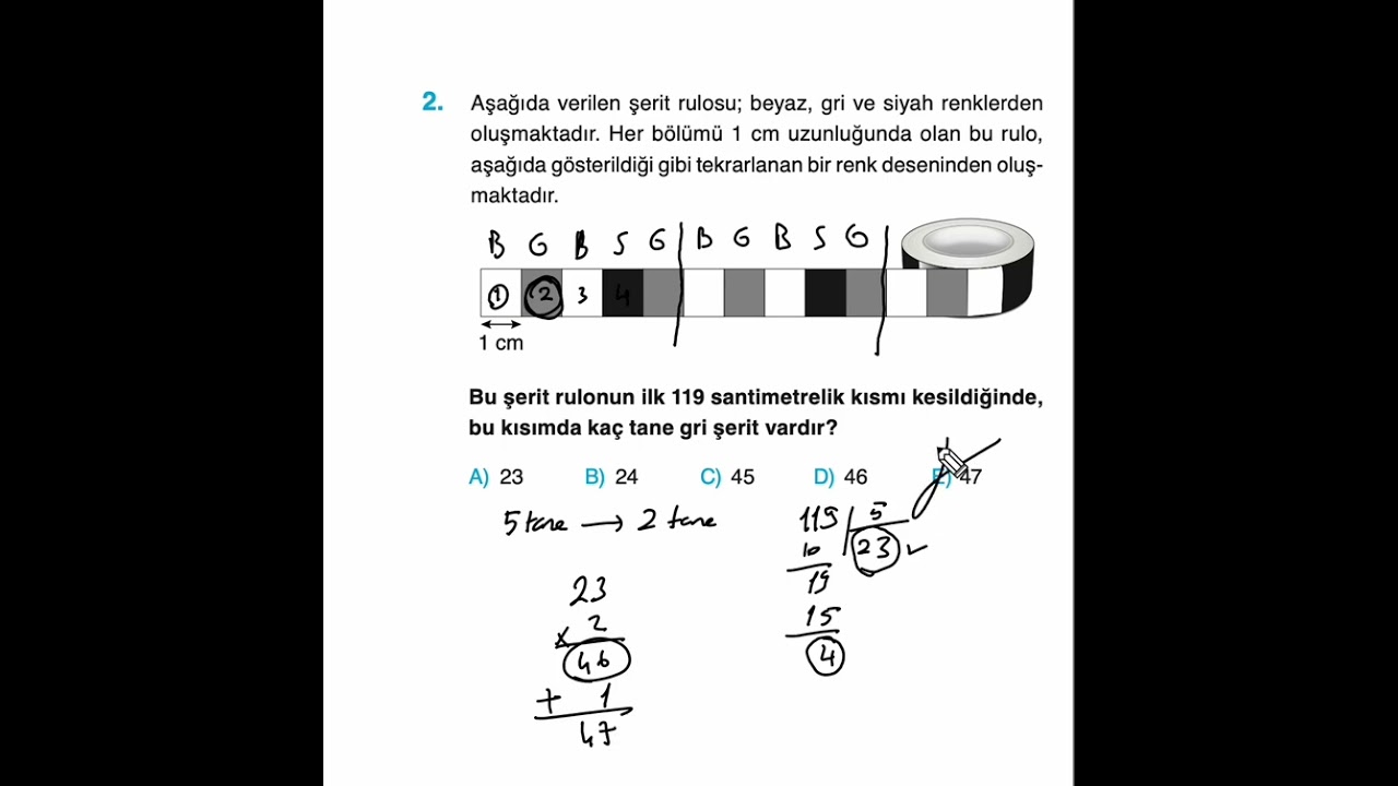 set 437  TYT Etkili Matematik Soru Bankası Video Çözümü ​⁠