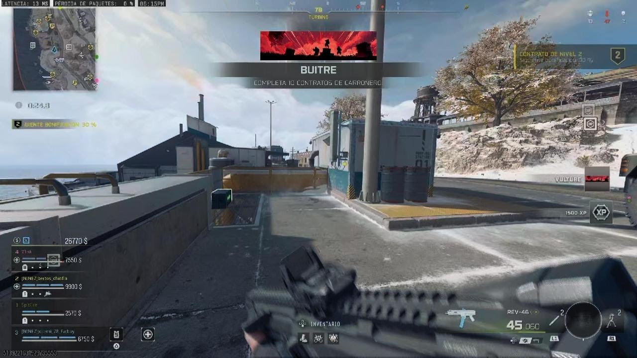 Call of Duty BO7 Warzone resurgimiento informal rebirth PS5 juego cruzado