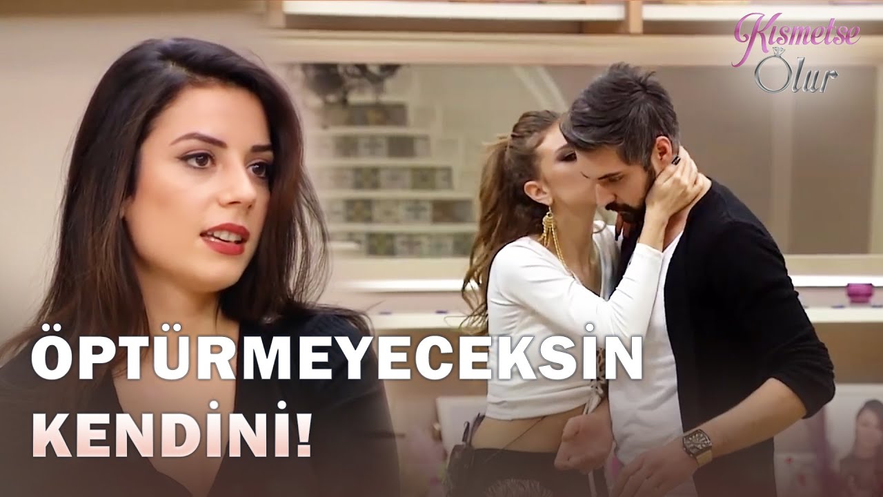 Melis, Nur'a İnat Semih'i Öpüyor | Kısmetse Olur 107. Bölüm