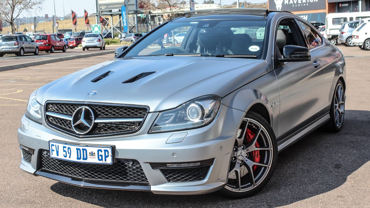 Подробный обзор Mercedes Benz C63 AMG 507 Edition 2014 года | Звук и обороты |