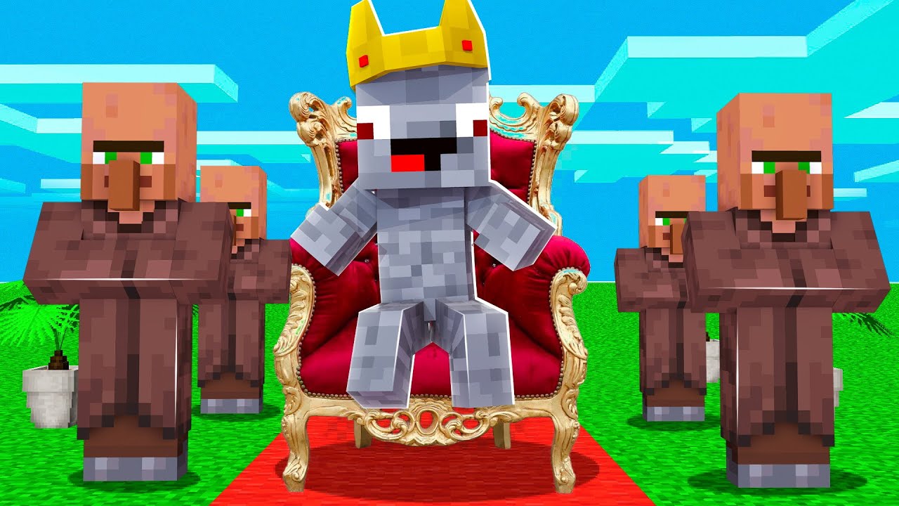 ICH BIN DER KÖNIG FÜR 24 STUNDEN in Minecraft !