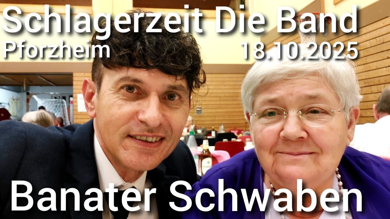 Schlagerzeit Die Band in Pforzheim, 18.10.2025, bei den Banater Schwaben 