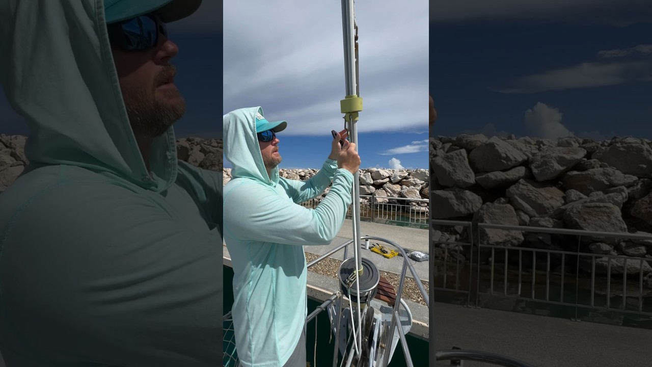 How a furling sail works 