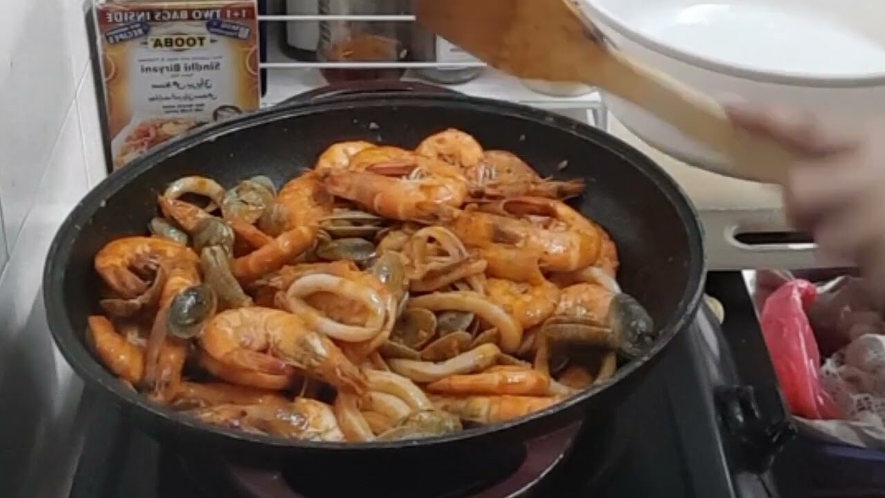 Seafood for mukbang 