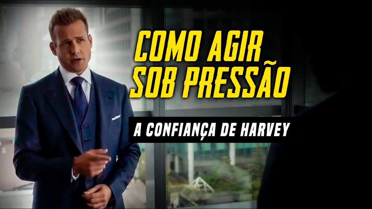 Como lidar com a press&atilde;o e o estresse | Harvey Specter (Metaforando)