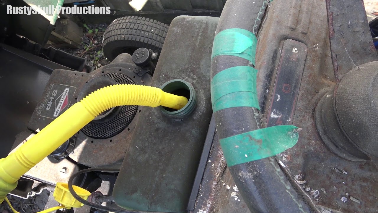 Will It Run? Old Atco Ride On Mower - RustySkull Productions