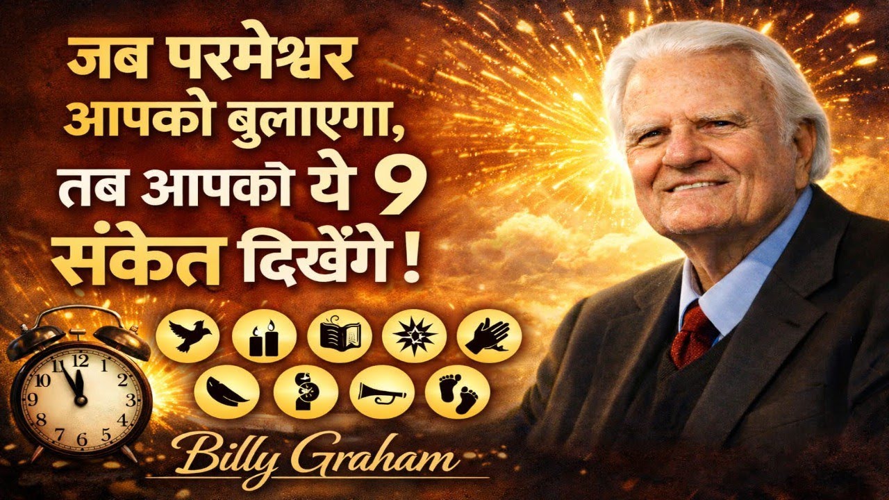जब परमेश्वर आपको बुलाएगा, तब आपको ये 9 संकेत दिखेंगे! Billy Graham Message 