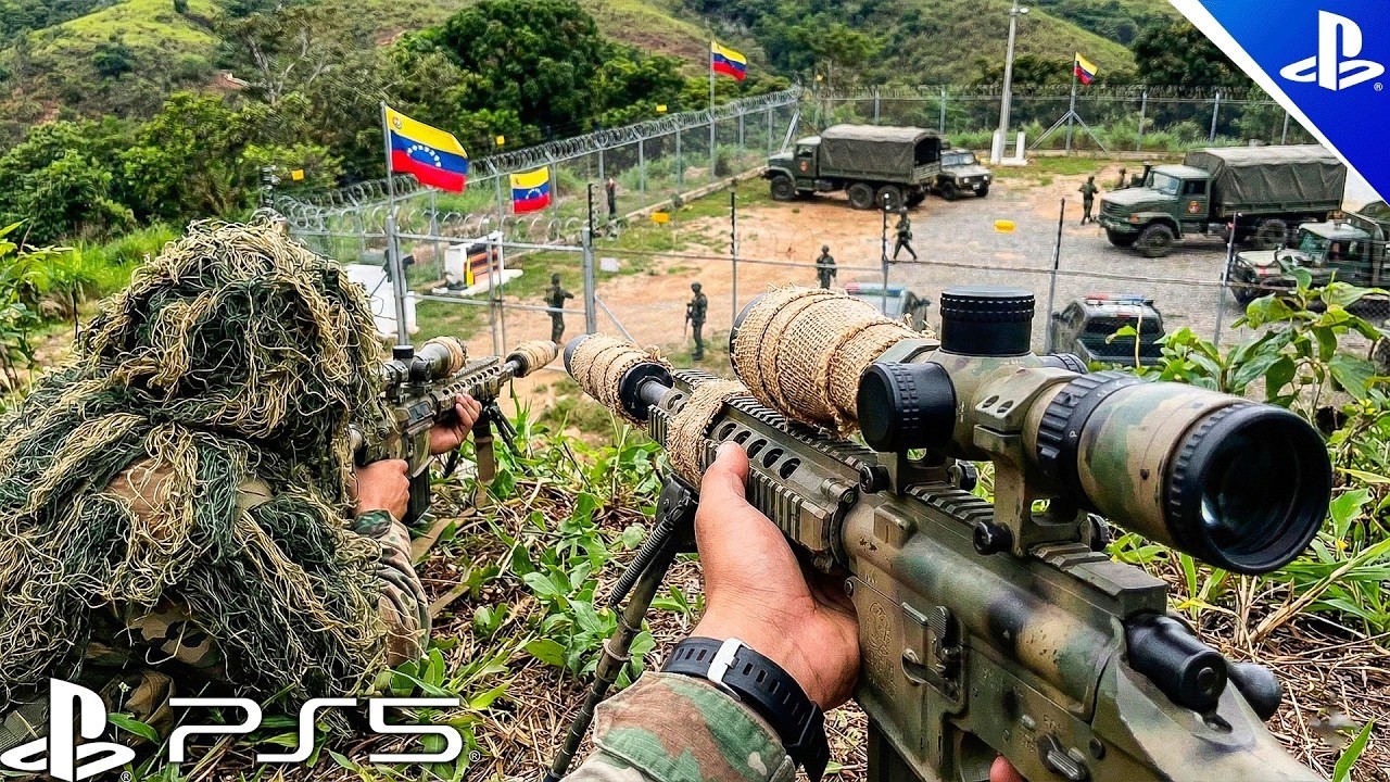 (PS5)American Snipers Invading Military Base by Crawling|  Ultra Realistic Graphic Gameplay | COD