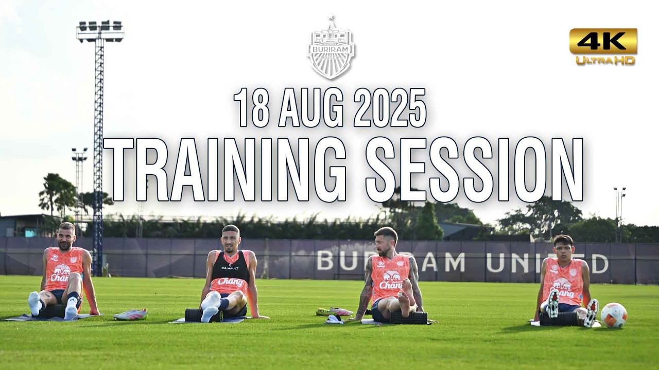 TRAINING SESSION: บุรีรัมย์ ยูไนเต็ด ซ้อมพร้อมลุยศึกชิงแชมป์สโมสรอาเซียน⚡️