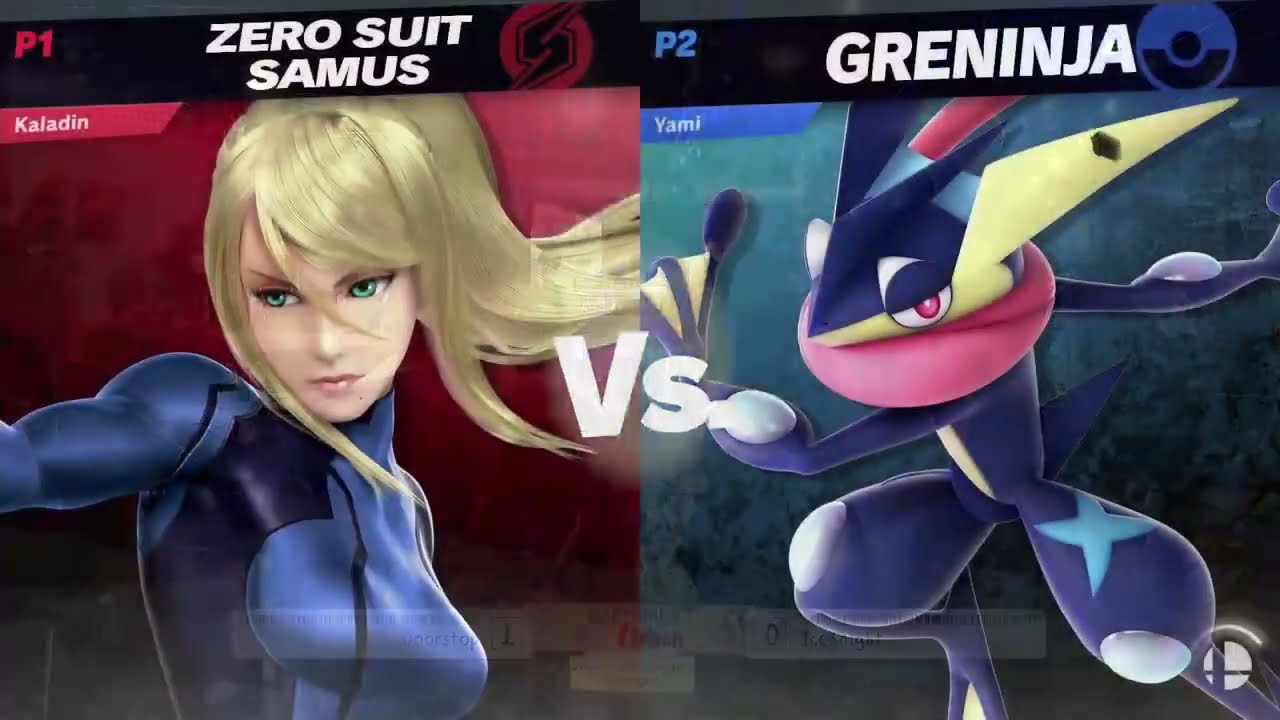 Warehouse War 4 - Top 64 - Doorstop (Zero Suit Samus) vs. IceKnight (Greninja) - SSBU