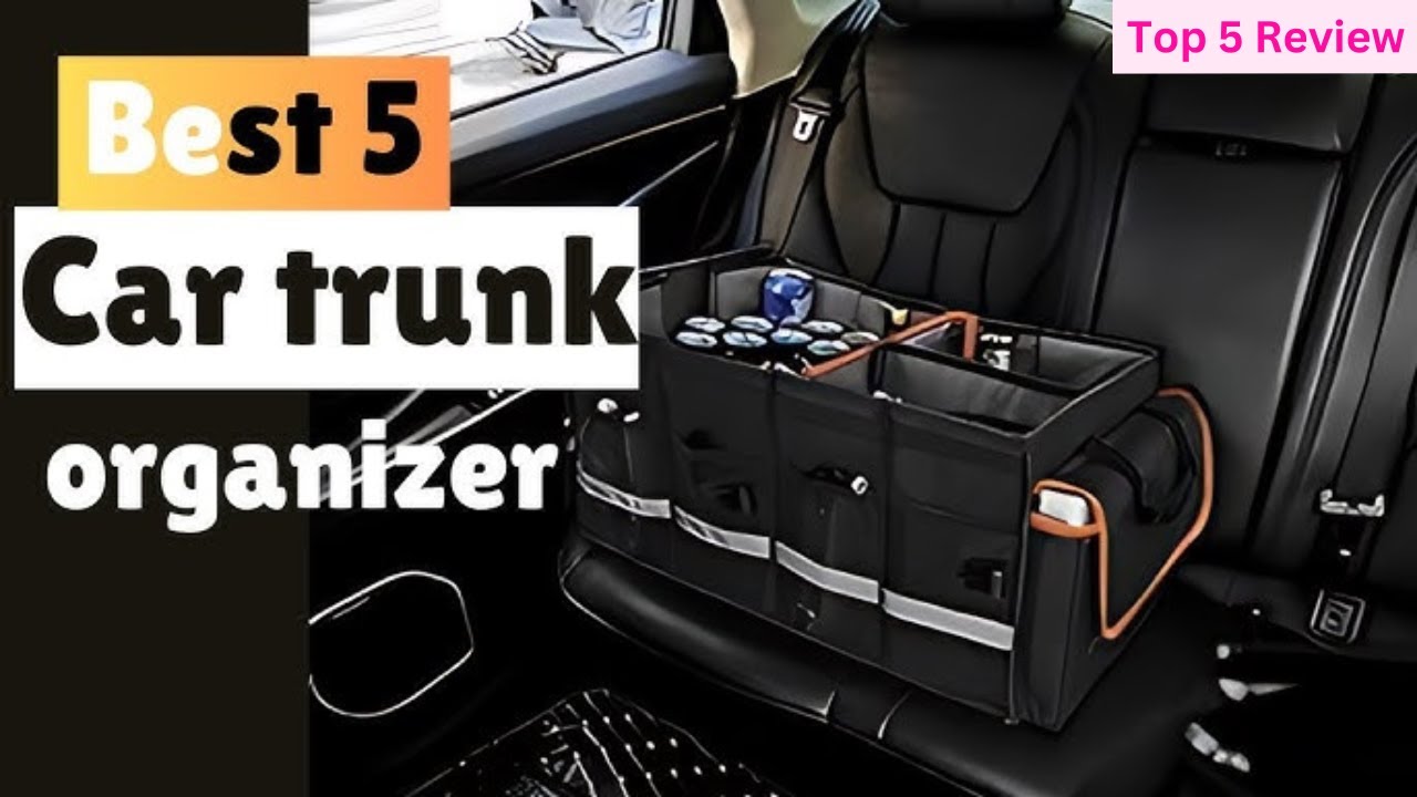 ✔5 Must Have Trunk Organizer for Your Car!