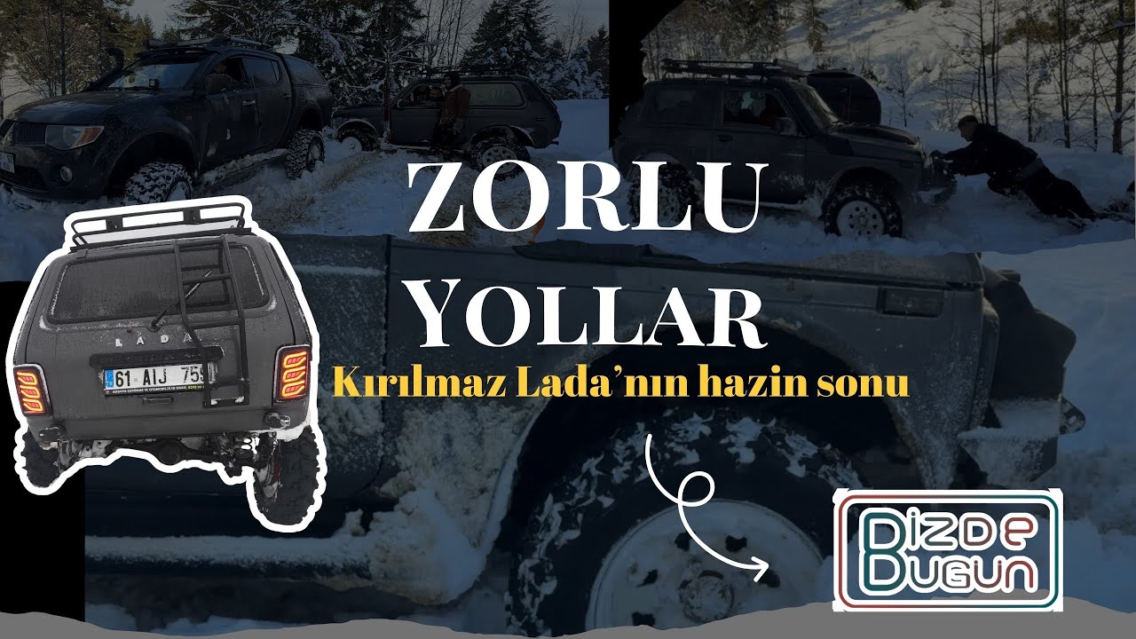 İlk Engelde #NİVA ın Defransiyel kırdık #offroad #l200 #niva #trabzon #shorts 