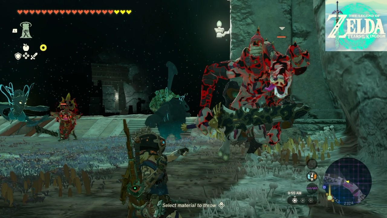 Zelda: Tears of the Kingdom [Switch 2] #220, Akkala Depths: Abandoned Tarrey Mine, Rist Mine (start)