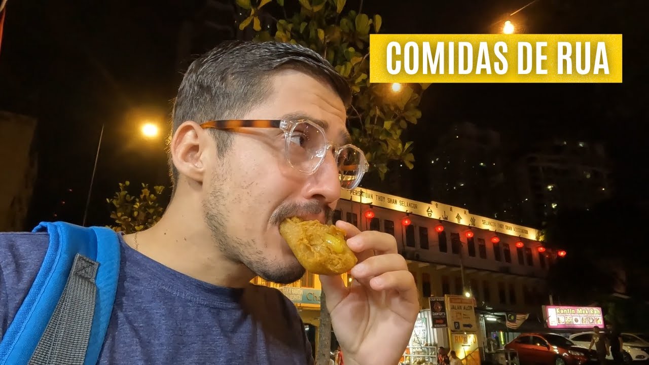 UM DIA PROVANDO COMIDAS NA MALÁSIA