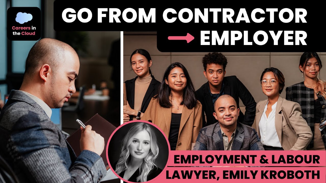 Careers in the Cloud – E38: Go From IT Contractor to Employer | Legal & Hiring Tips