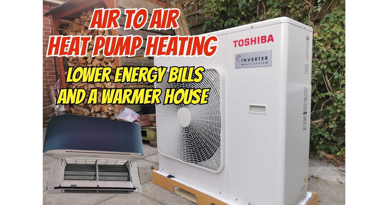 Тепловой насос Toshiba Air-to-Air (A2A) — вероятно, одна из лучших систем отопления, которую вы м...