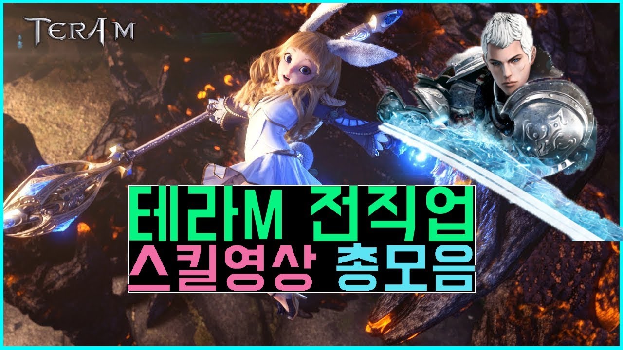테라M 전직업 스킬 총모음! 미리 캐랙터 준비하자 [홍낙타]