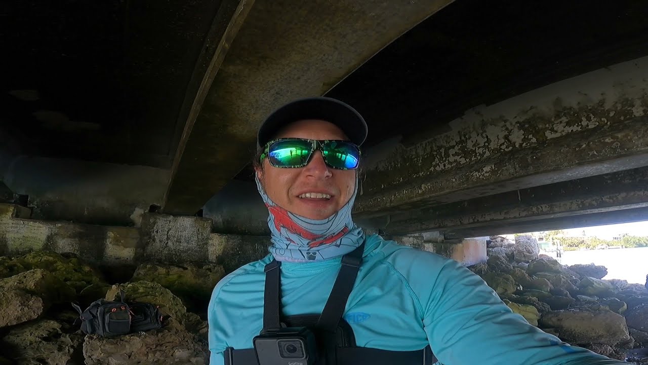 Fishing Sheepshead @ Blind Pass on Sanibel Island with a good friend! Manatee swims with us!!