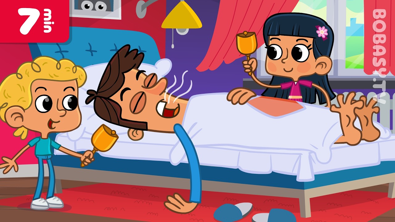 Panie Janie 🔔 | Piosenki dla dzieci 🎶 7 minut | Bobasy TV