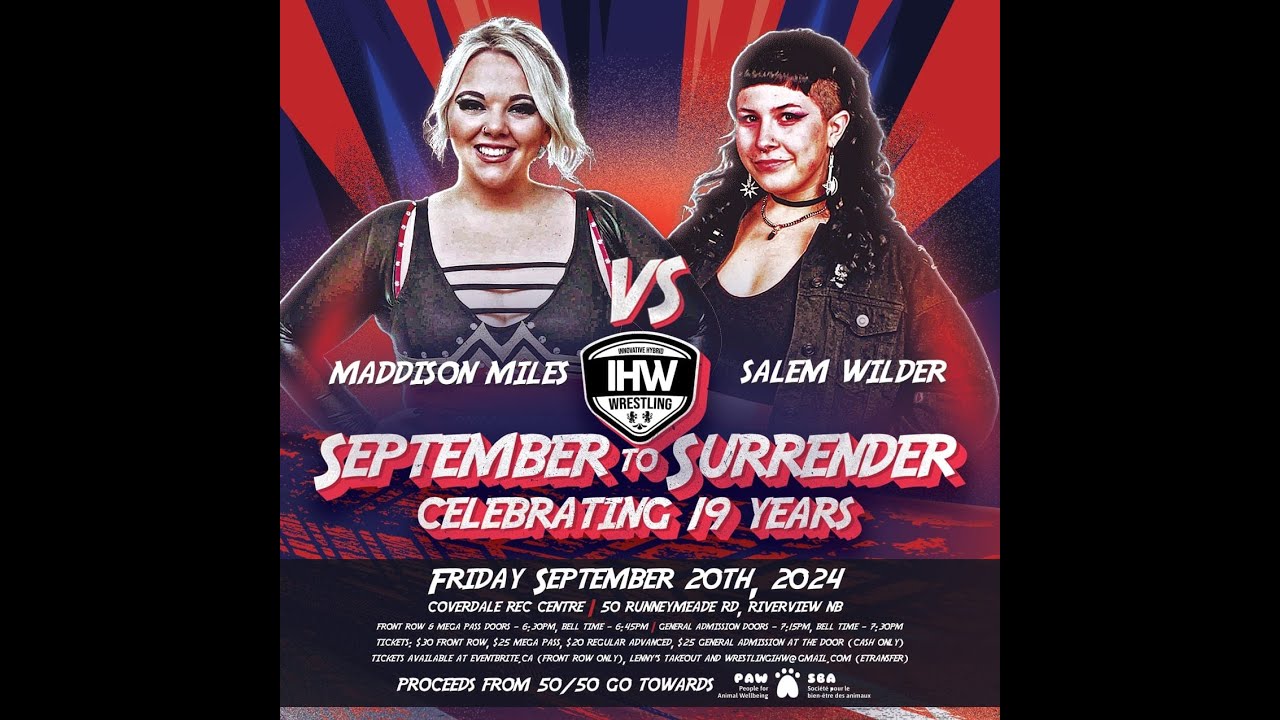 Innovative Hybrid Wrestling: Salem Wilder VS. Maddison Miles