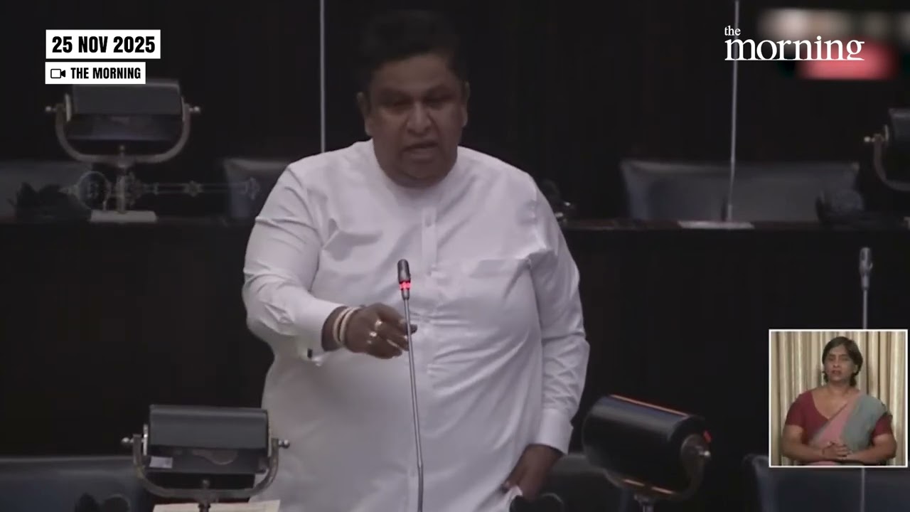 Chamara Sampath tears into Minister over English blunder | The Morning