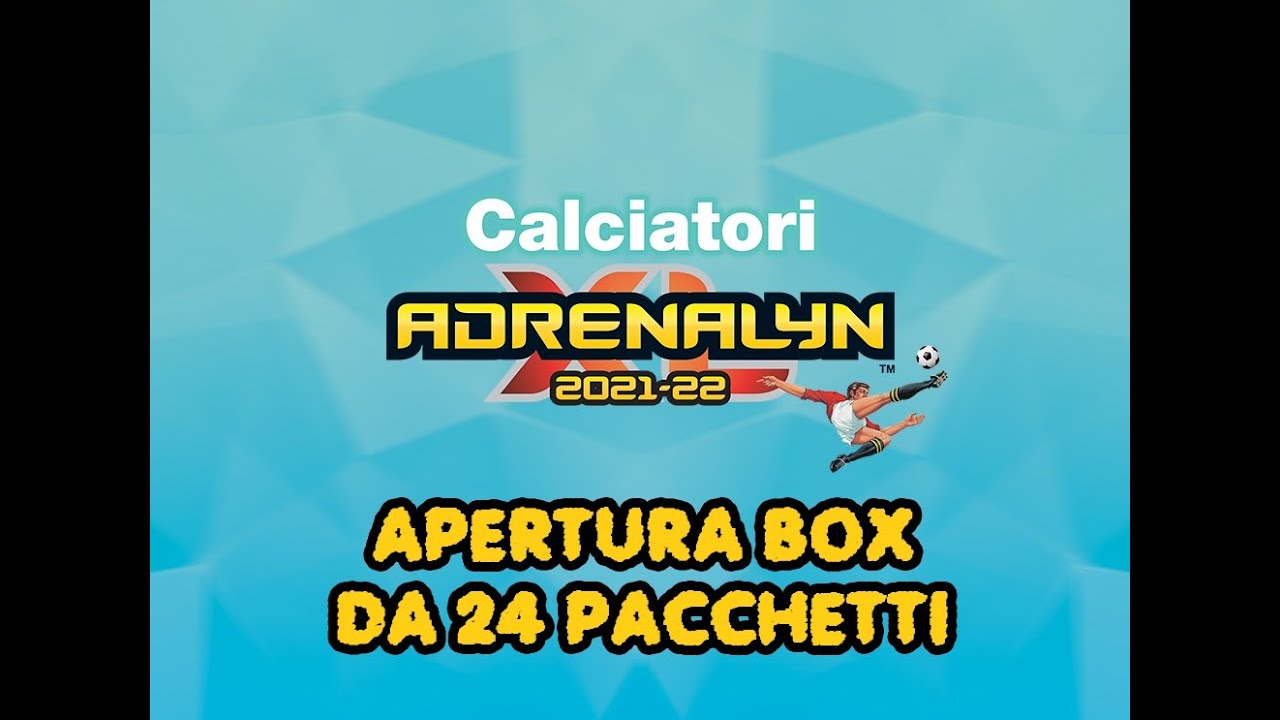 Calciatori Panini Adrenalyn XL Official Trading Card Game 2021/2022 Box 24 buste 2/2