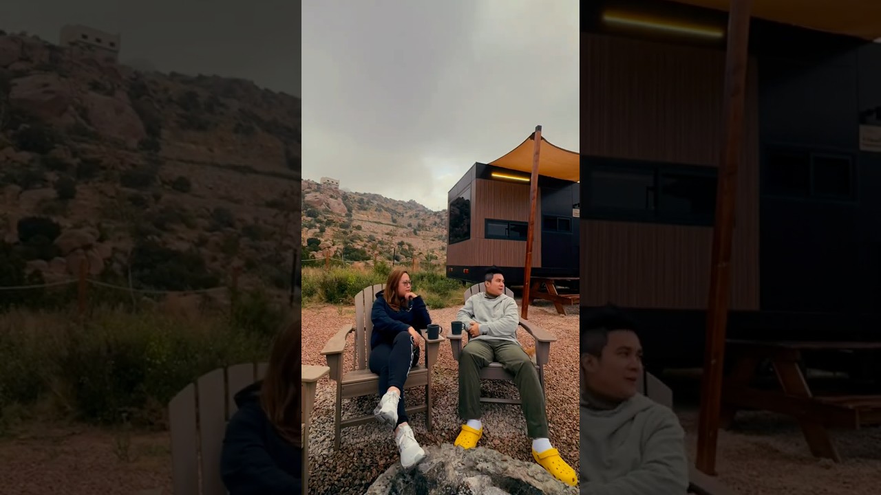 Ahway Cabin 🏕️🍃 📍Alshafa Mountain, Taif 🇸🇦
