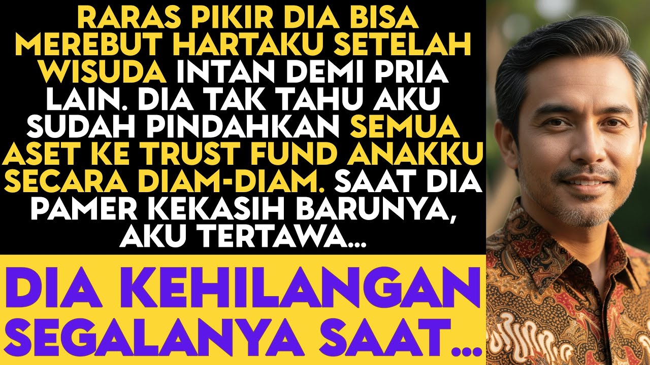 Istriku Kenalkan Selingkuhan Di Wisuda Anak & Minta Cerai. Dia Kaget Saat Semua Hartanya LENYAP...