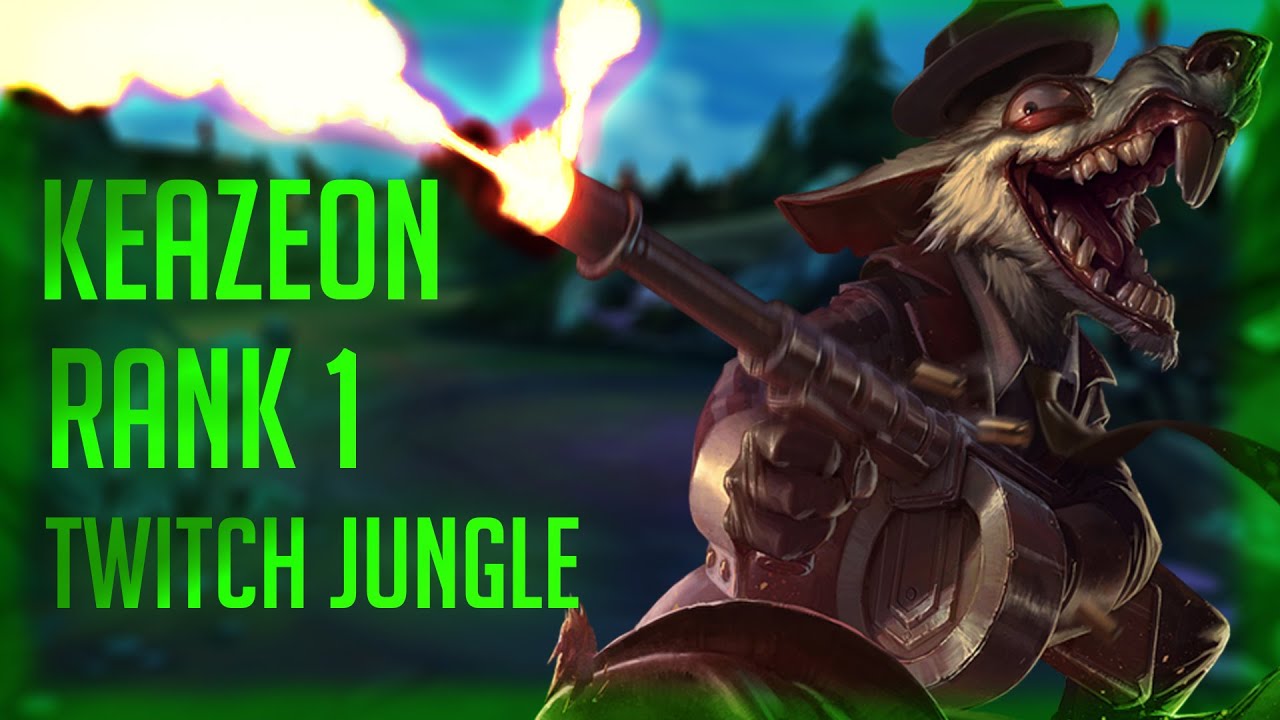 Keazeon  Montage | Rank 1 twitch jungle EUW 🐭  @keazeon