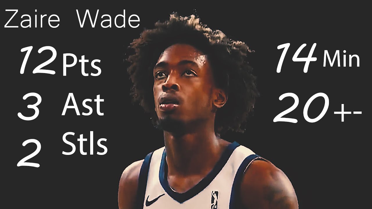 ZAIRE WADE | 12pts in 14 Min | Game Highlights