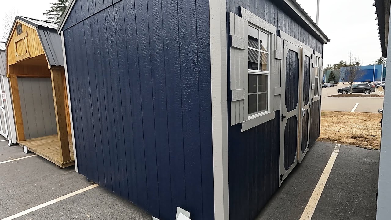 🤎🤎10x16 SHED | SHE SHED | MAN CAVE | STORAGE IDEAS | VIRTUAL SHED TOUR 102