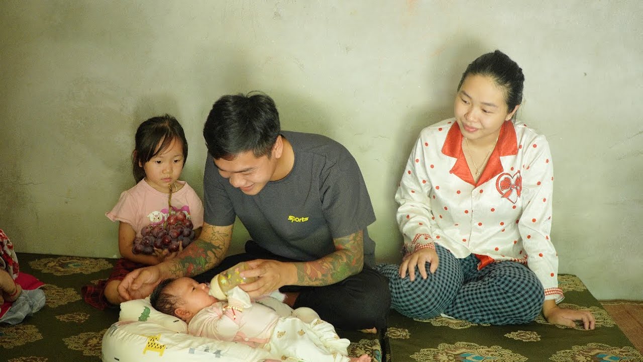Vu's thoughtful care for Nhien during her postpartum period | Ly Tieu Nhien.