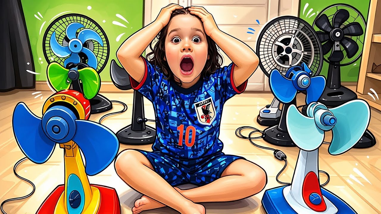 ventiladores com hélices quebradas Kipasangin kipas fan #jesus #arfresco #solaster #conforto