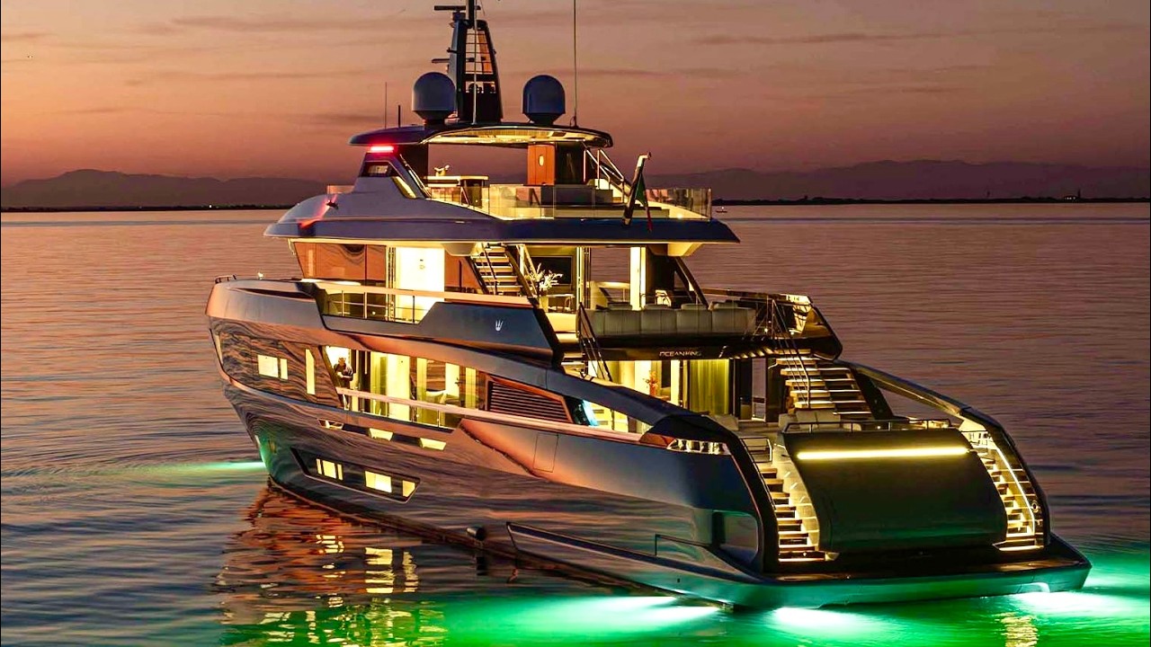 Экскурсия на суперъяхте стоимостью 24,5 миллиона евро: Ocean King Doge 400