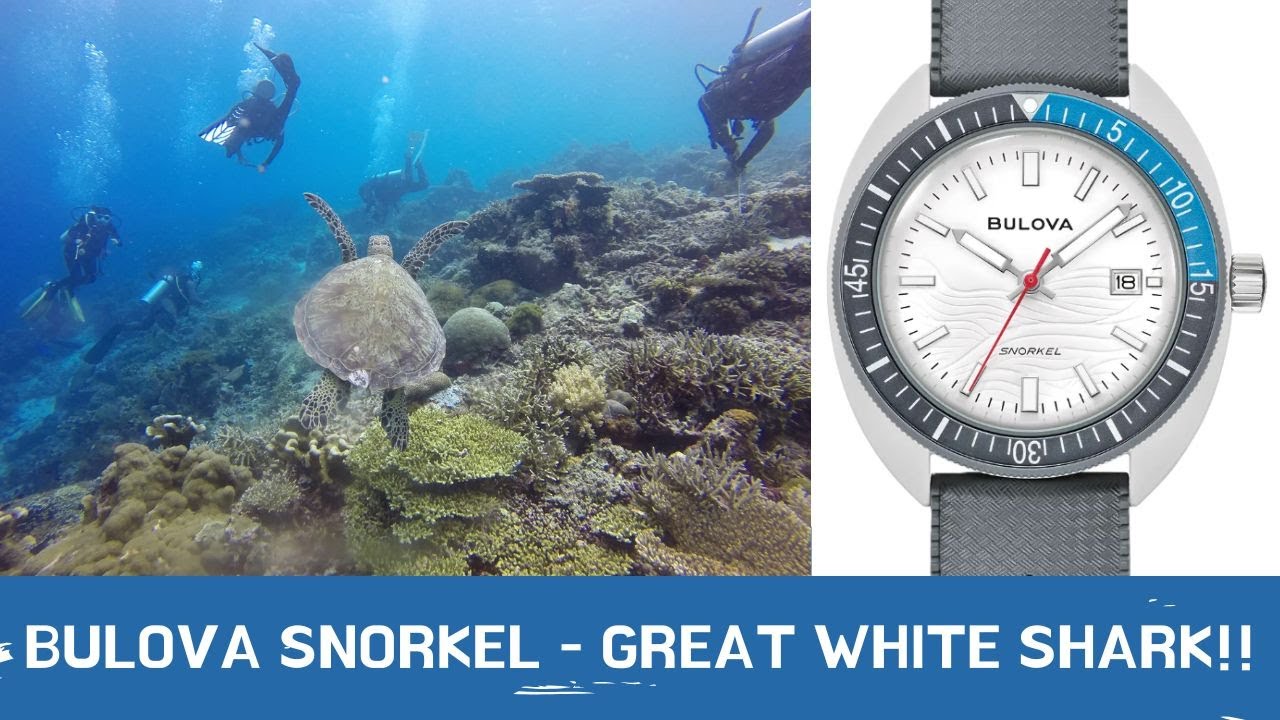 Watch Review - Bulova Snorkel Great White Shark!!