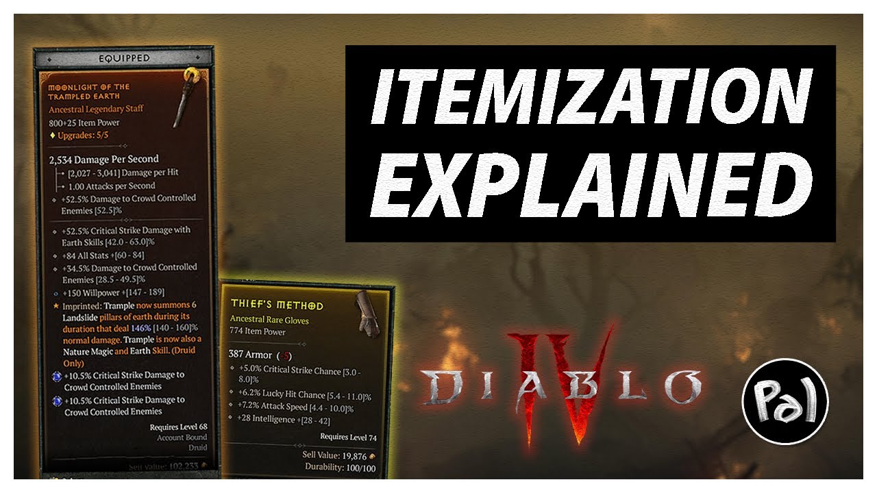 Diablo 4 - How to Upgrade Your Gear | Ultimate Itemization Guide