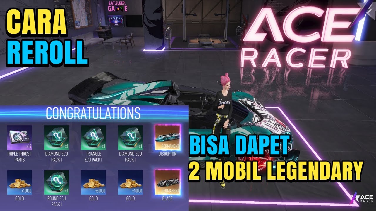 INI DIA CARA REROLL ACE RACER TANPA HARUS DELETE AKUN ATAU GANTI AKUN