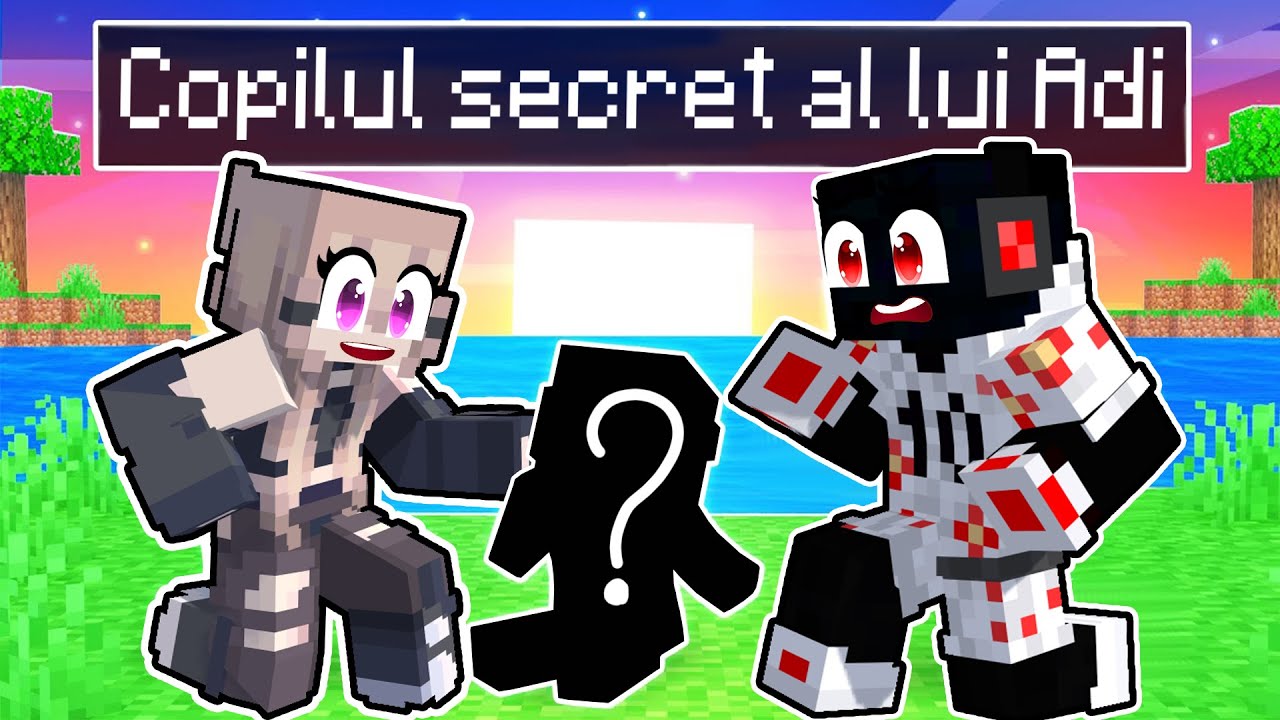 Adi are un copil *SECRET*in minecraft?!