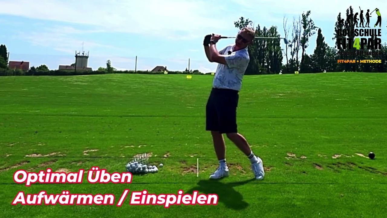 Gefährliche Driving Ranges ⚠️ Tipps für korrektes Aufwärmen 🏌️‍♂️#fit4par#golftips