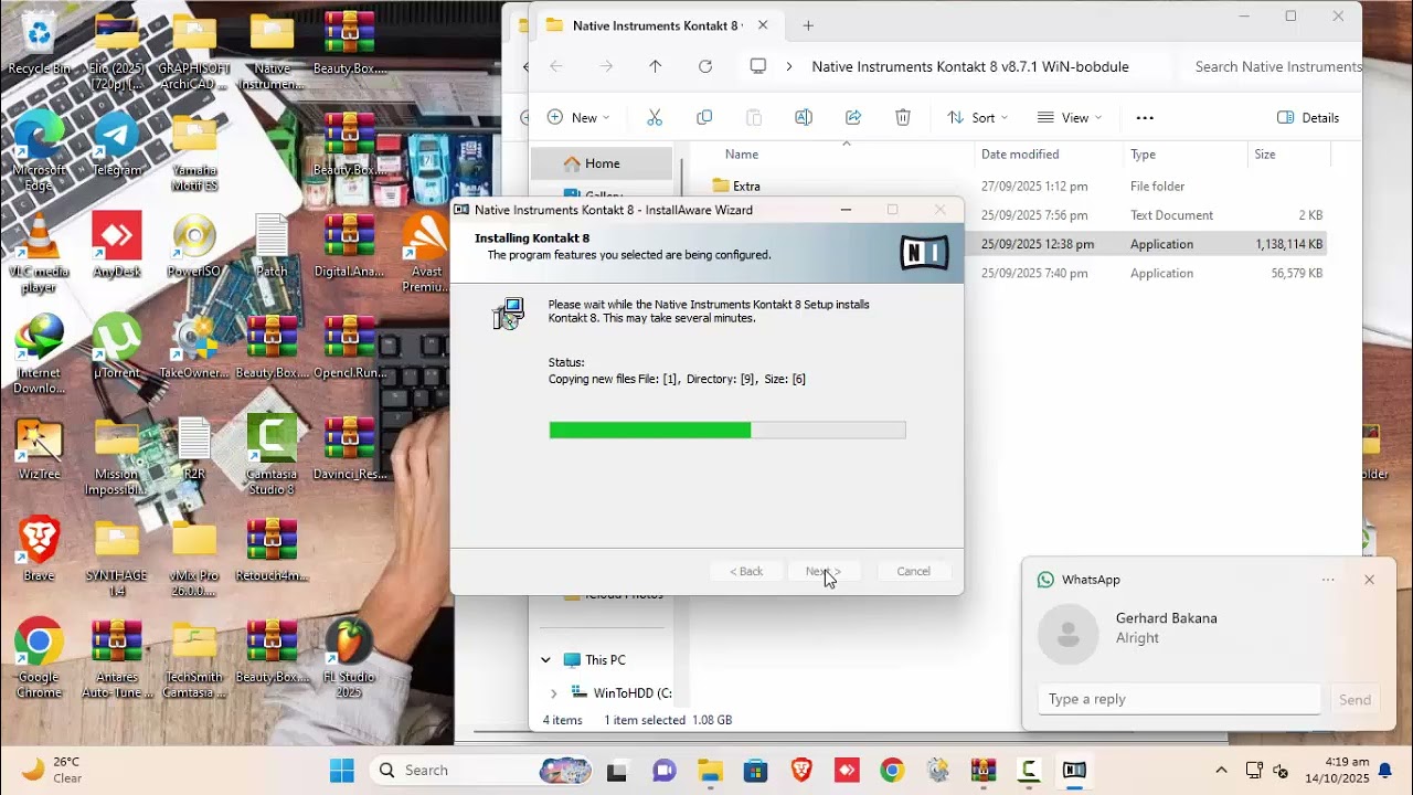 Install Kontakt 8 and Add Libraries 