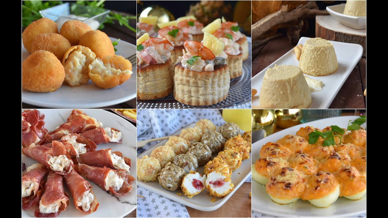 6 ENTRANTES O APERITIVOS PARA NAVIDAD