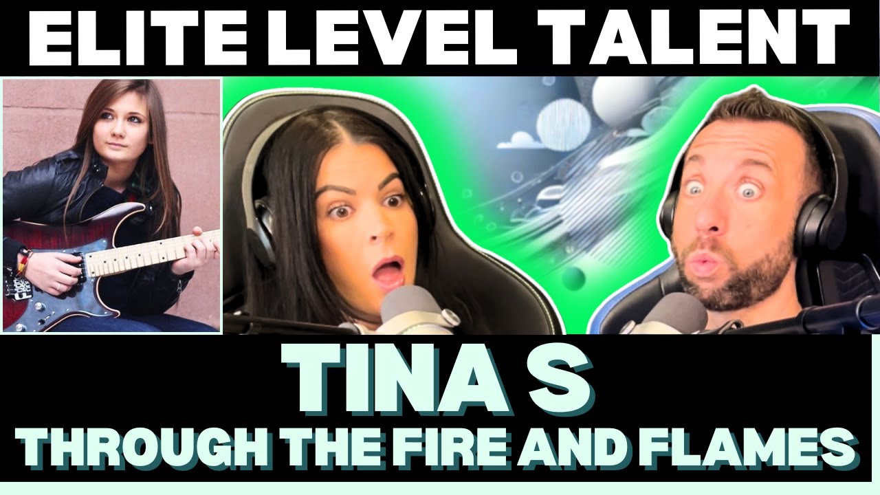 TINA S – THROUGH THE FIRE AND FLAMES | DragonForce Shred Cover Reaction