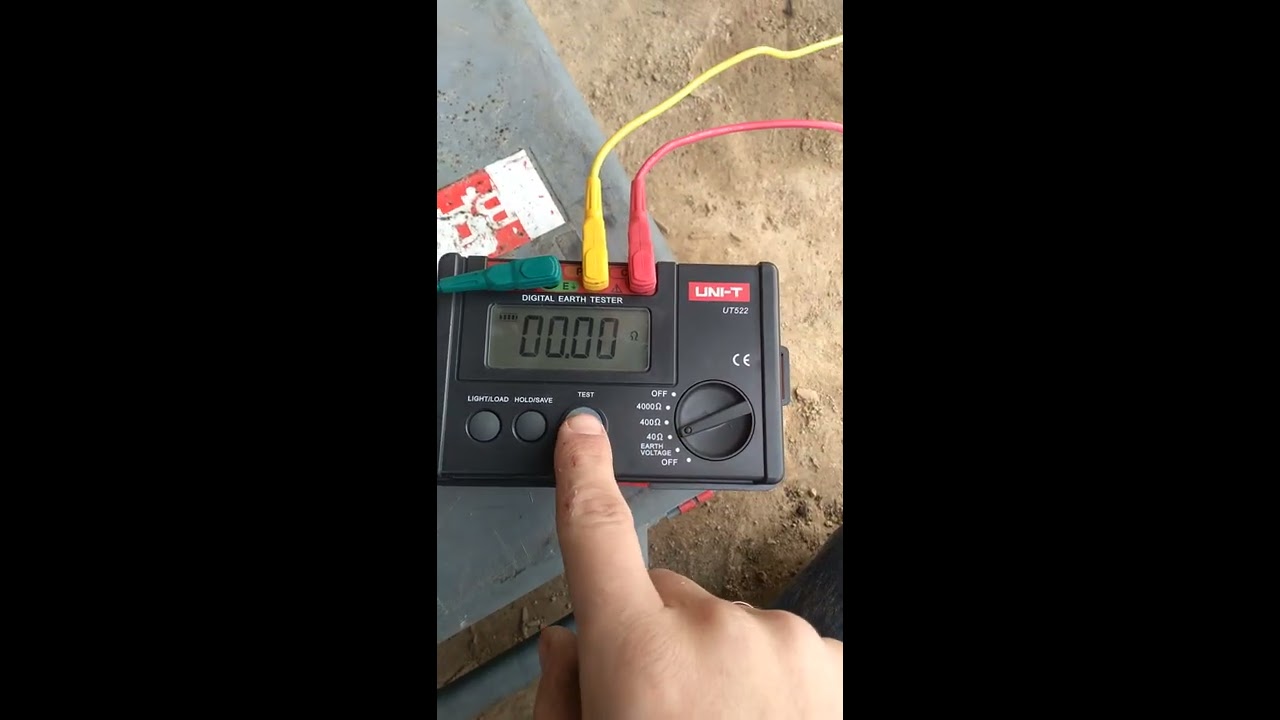 Вимірювання заземлення unit ut522