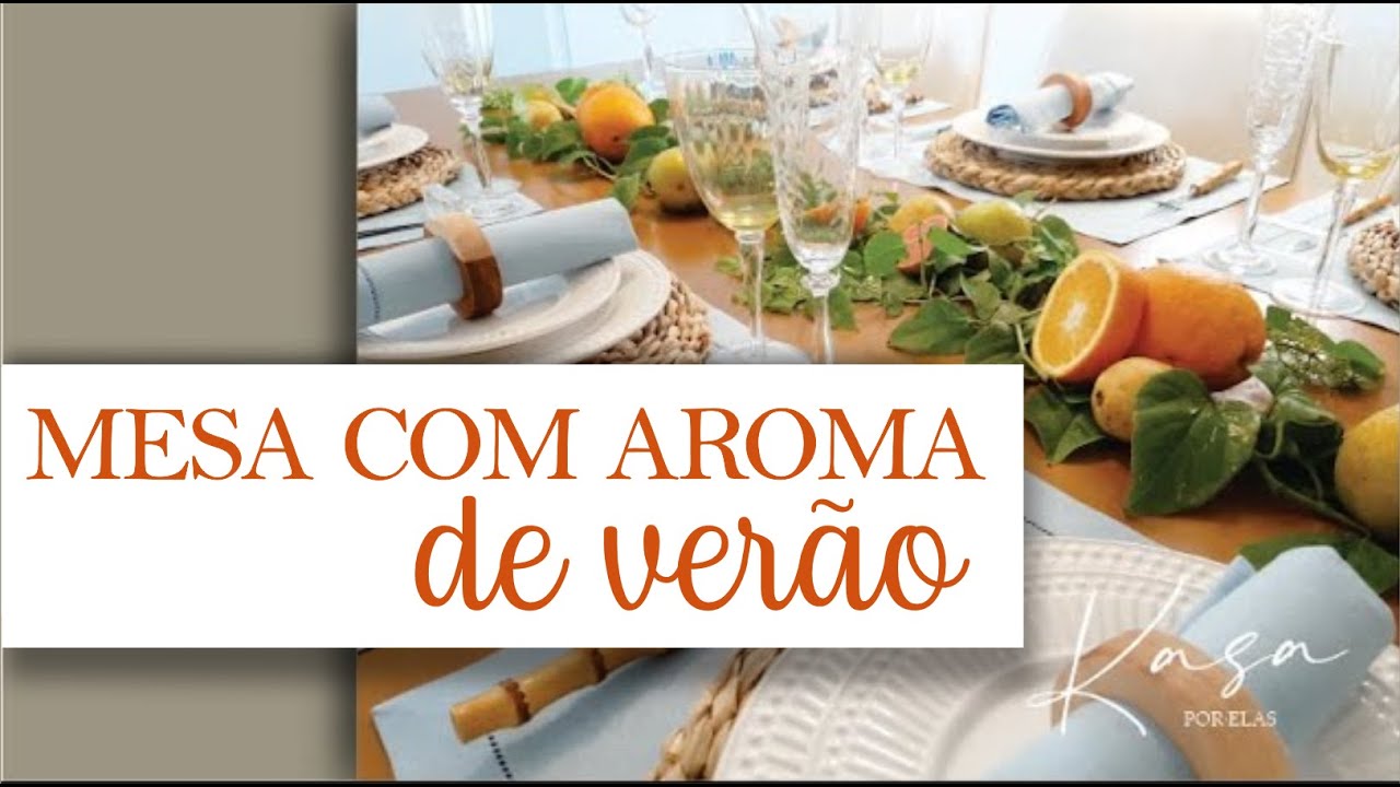 Mesa posta de verão | Inspiração de mesa de almoço | Decoração barata e elegante