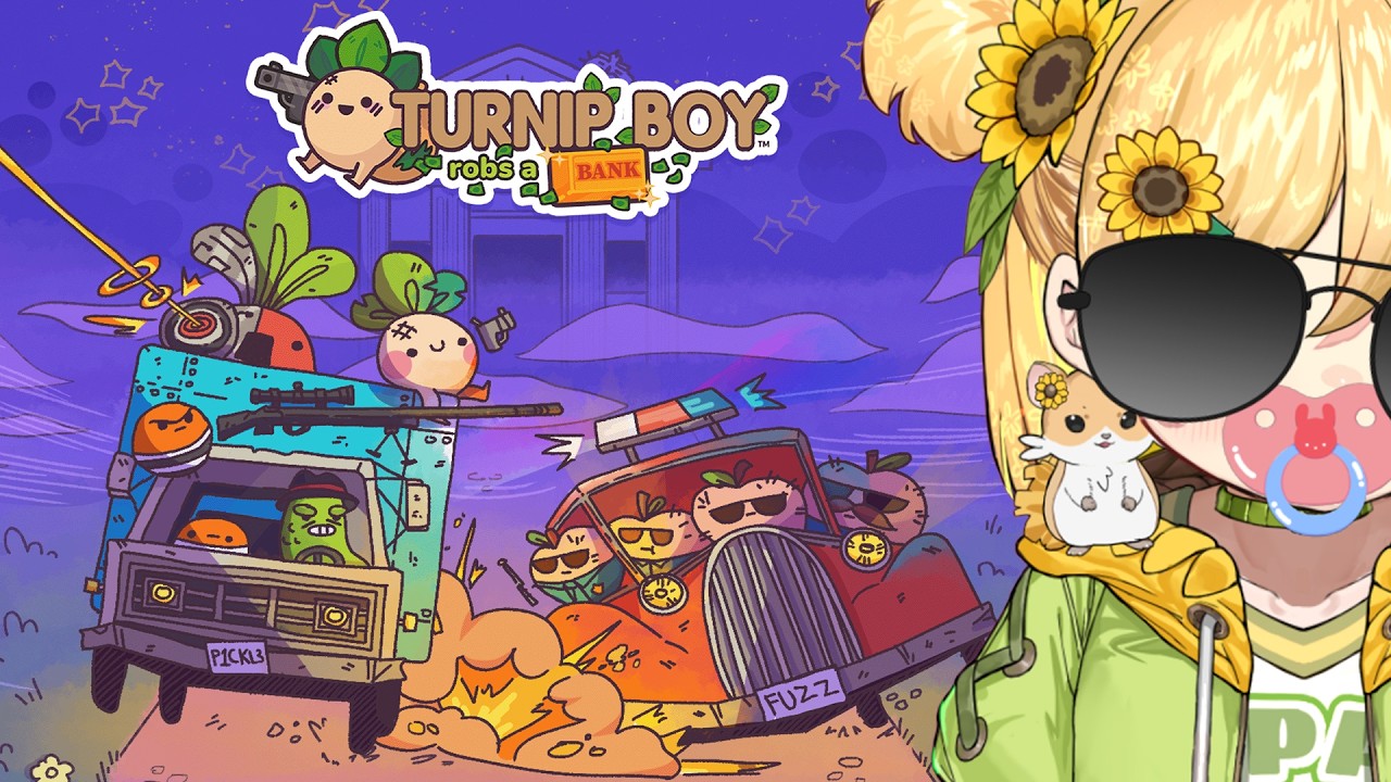 ❀Turnip Boy Robs a Bank❀ Hey, BE my hostage‼ Hey yoooo!