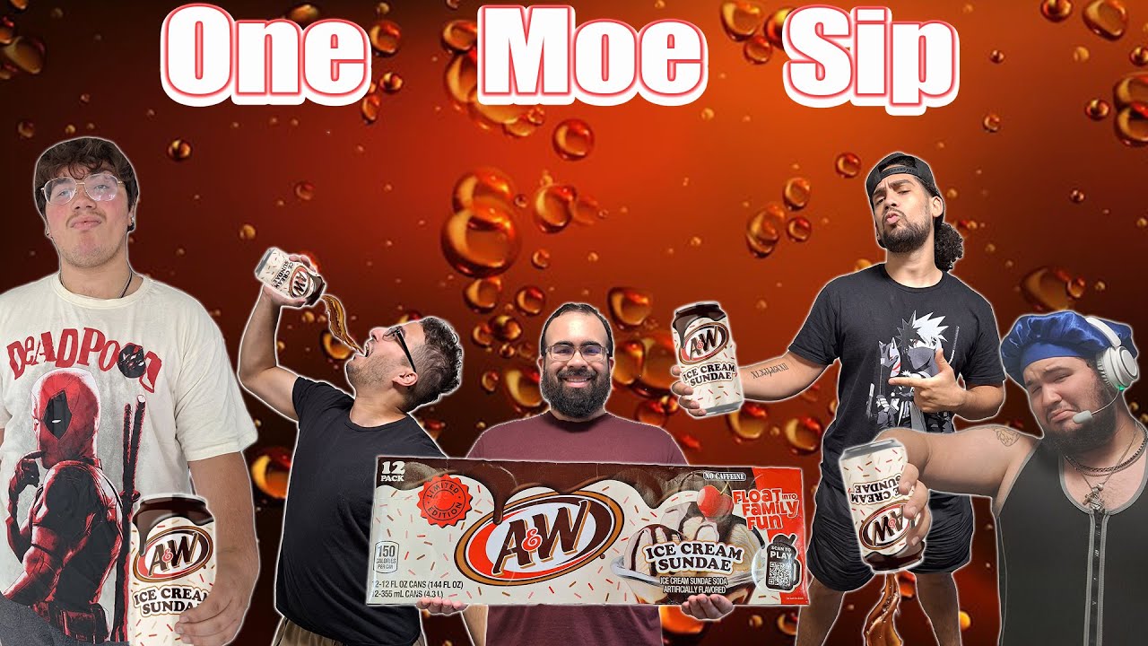 One Moe Sip: A&W Ice Cream Sundae Soda