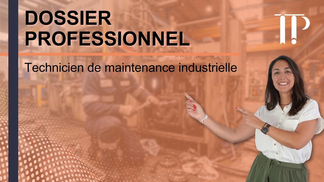 Dossier professionnel du Technicien de maintenance industrielle (TMI)