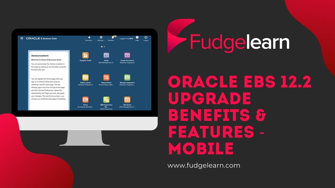 EBS R12.2 Upgrade Opportunities Mobile Apps